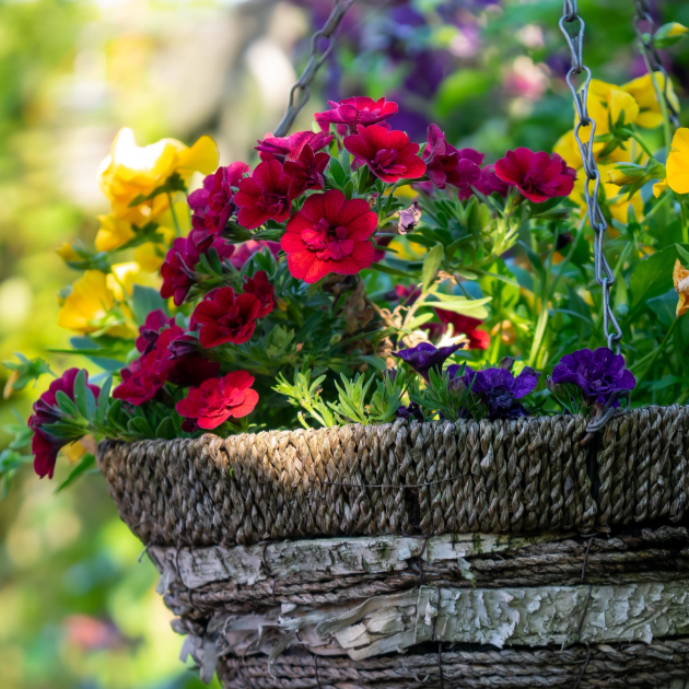 11 Flowers and Vegetables to Create Stunning Hanging Baskets