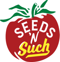 Seeds n such tomato logo with text