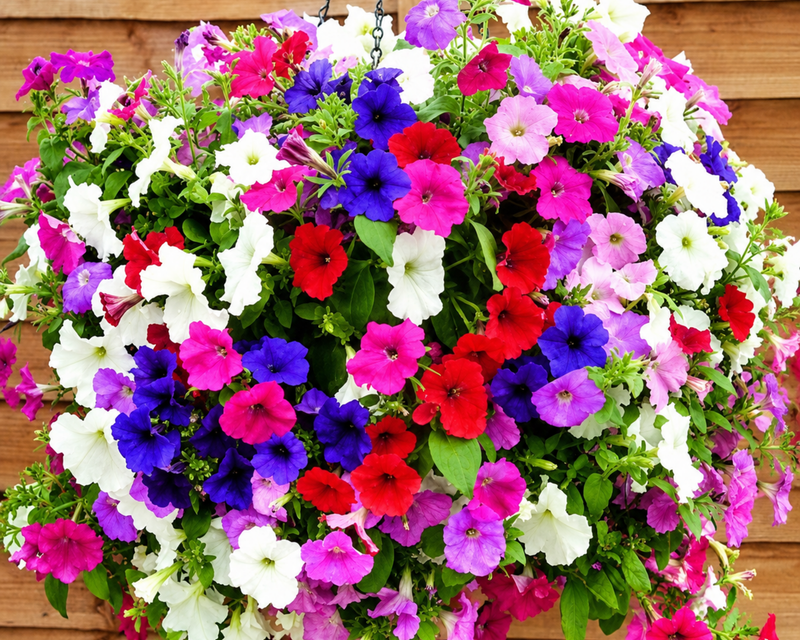 Hybrid Trilogy Custom Mix Spreading Petunia Seeds