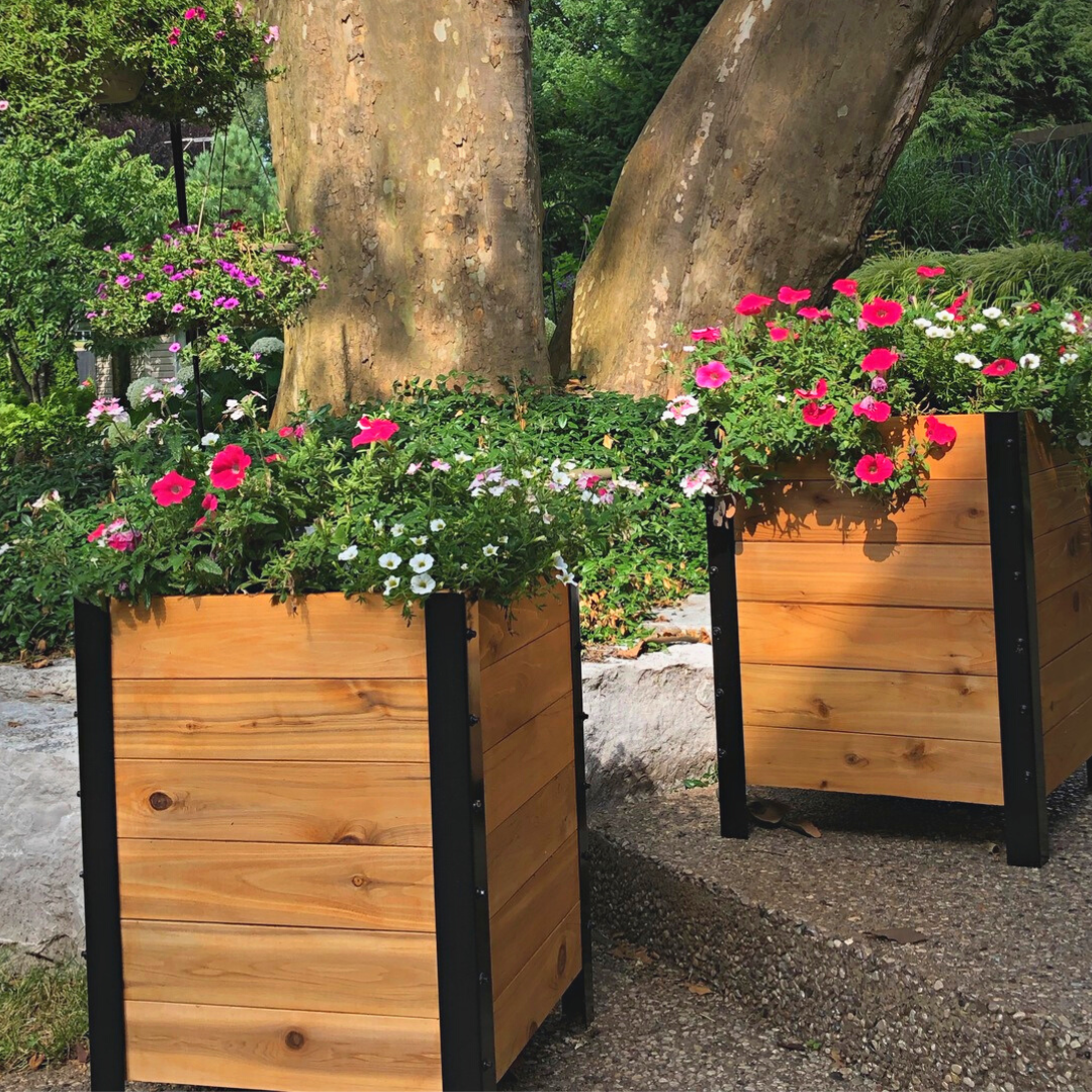 18 planter pot 18" x 18" Planter Box 24" TALL SHIPS IN FEBRUARY