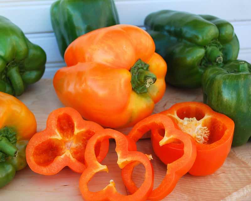 Orange Bell Sweet Bell Pepper Seeds