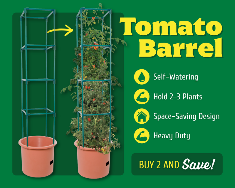 Tomato Barrel with 4-ft. Tower