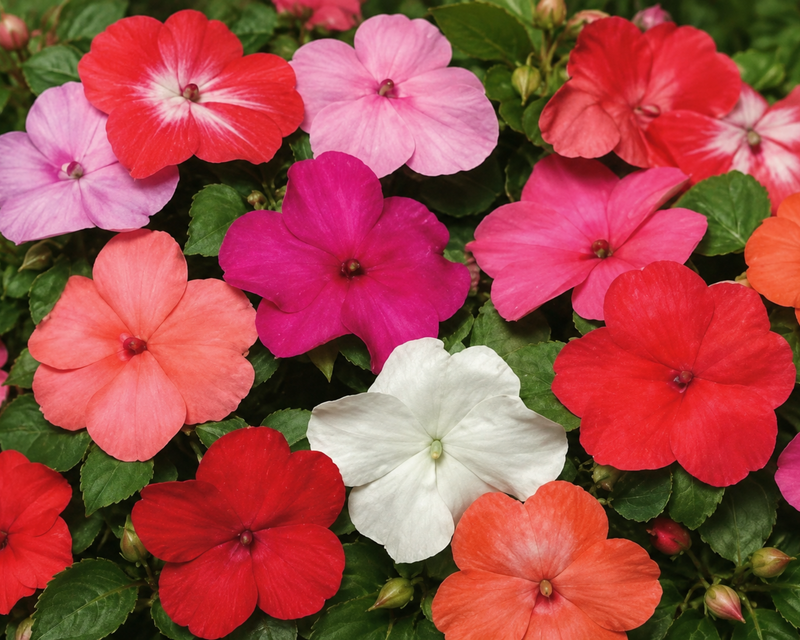 Sunbelt Mix Impatiens Seeds