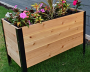 18" x 36" Cedar Raised Garden Bed – 30" Tall