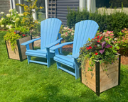 18″ x 18″ Cedar Planter Box – 24" Tall