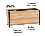 18" x 48" Planter Box – 24" Tall
