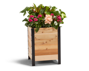 18″ x 18″ Cedar Planter Box – 24" Tall
