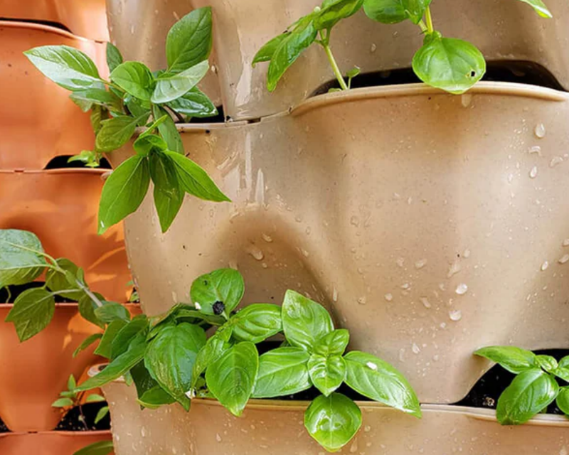 Garden Tower 2™, 50-Plant Composting Vertical Garden Planter