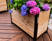 18" x 36" Cedar Planter Box – 24" Tall