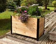 18" x 36" Cedar Planter Box – 24" Tall