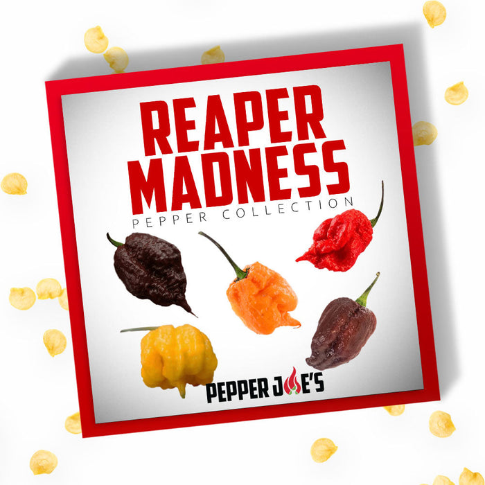 Reaper Madness Variety Pack Seeds | 5 Reaper Pepper Varieties