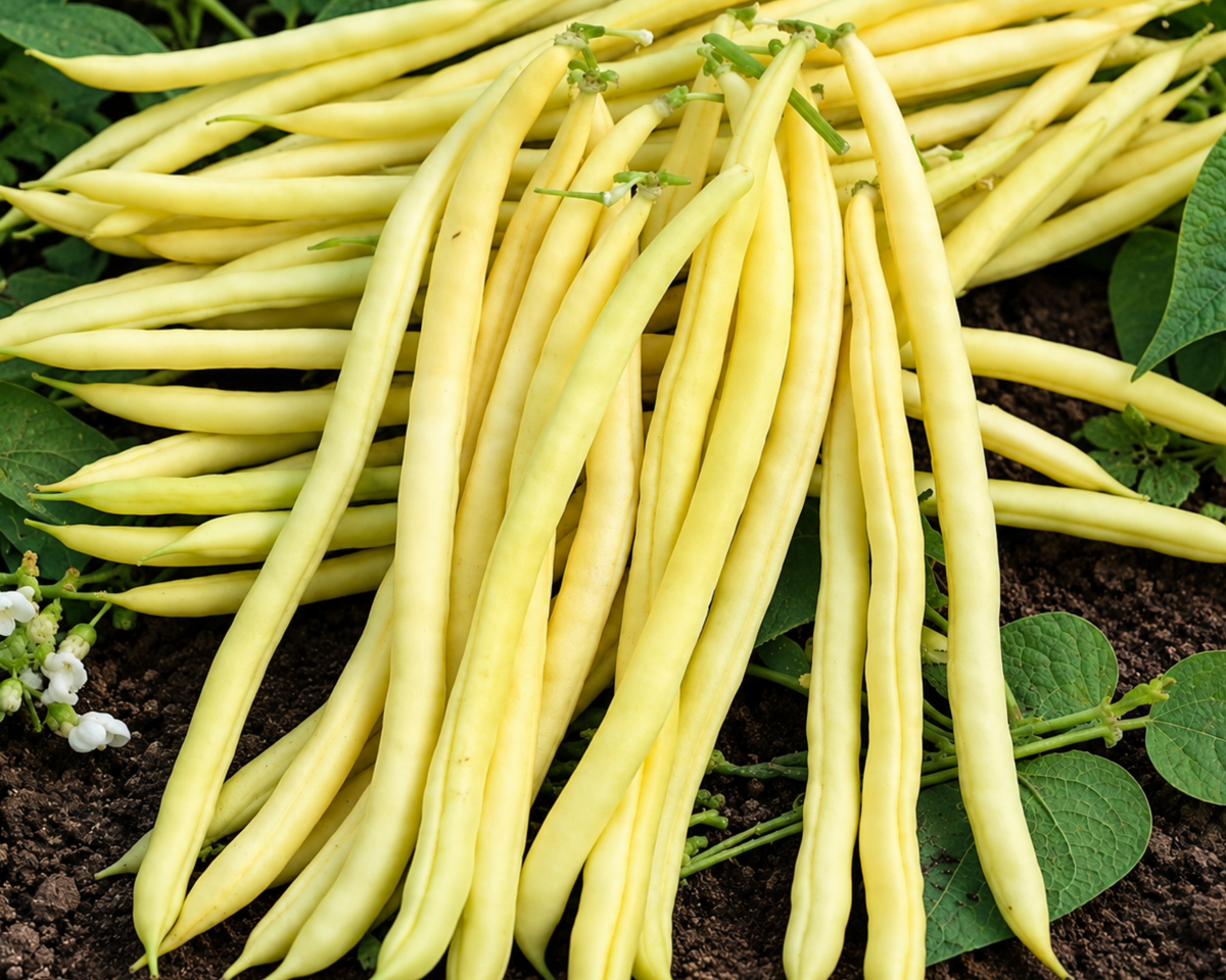 Monte Gusto French Filet Pole Bean Seeds