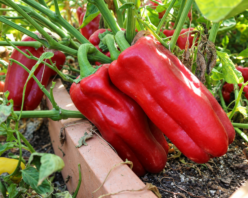 Red Impact Hybrid Lamuyo Sweet Pepper Seeds