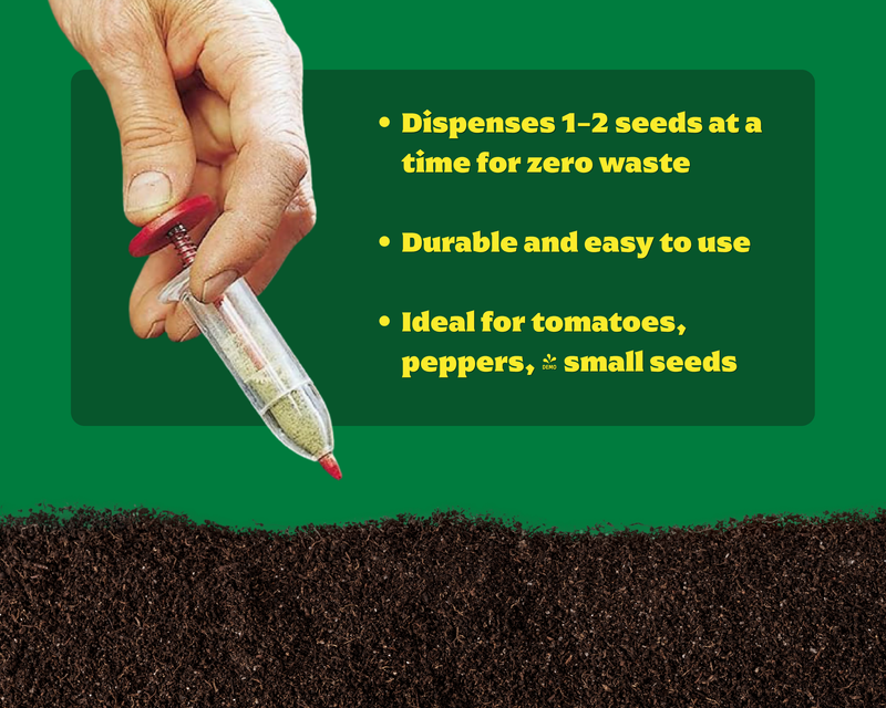 Plunger-Type Seed Dispenser
