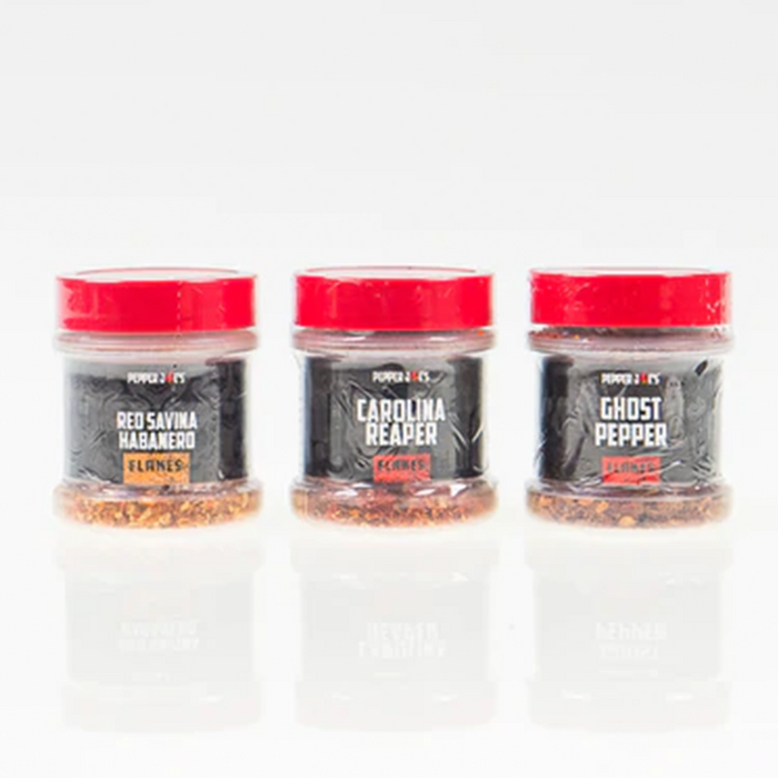 World's Hottest Pepper Flakes Collection