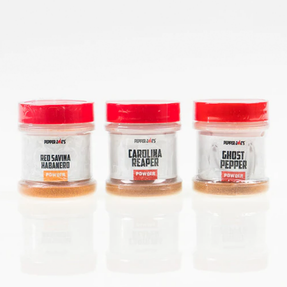 World's Hottest Pepper Powder Collection
