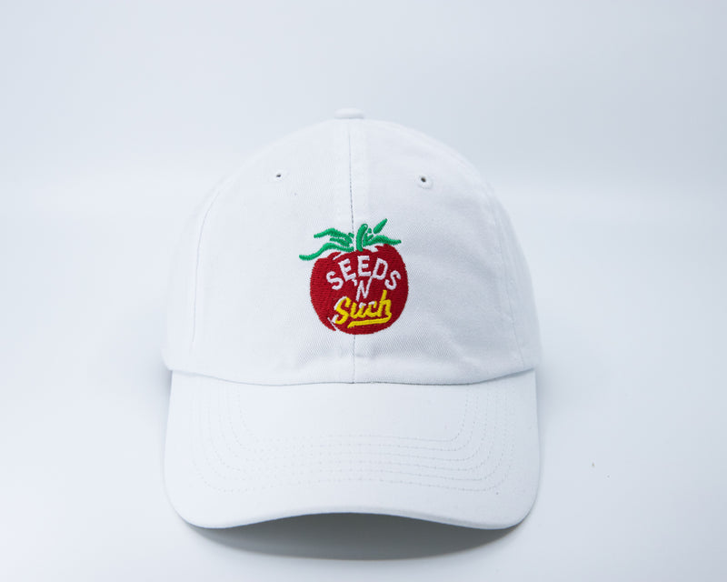 Cotton Buckle Hat - White