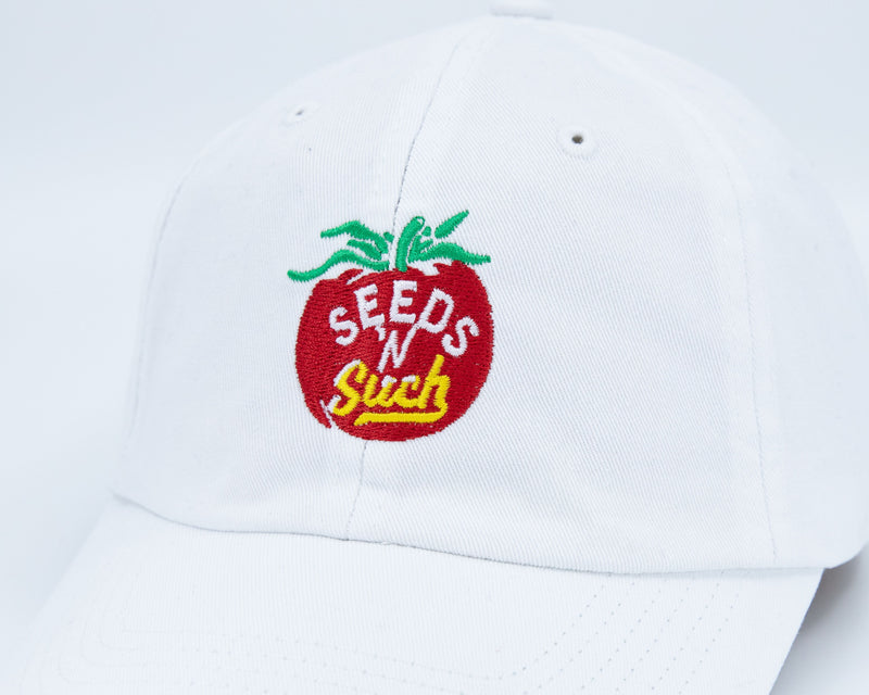 Cotton Buckle Hat - White