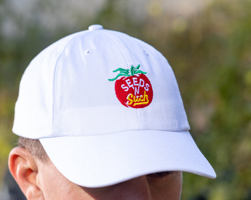 Cotton Buckle Hat - White