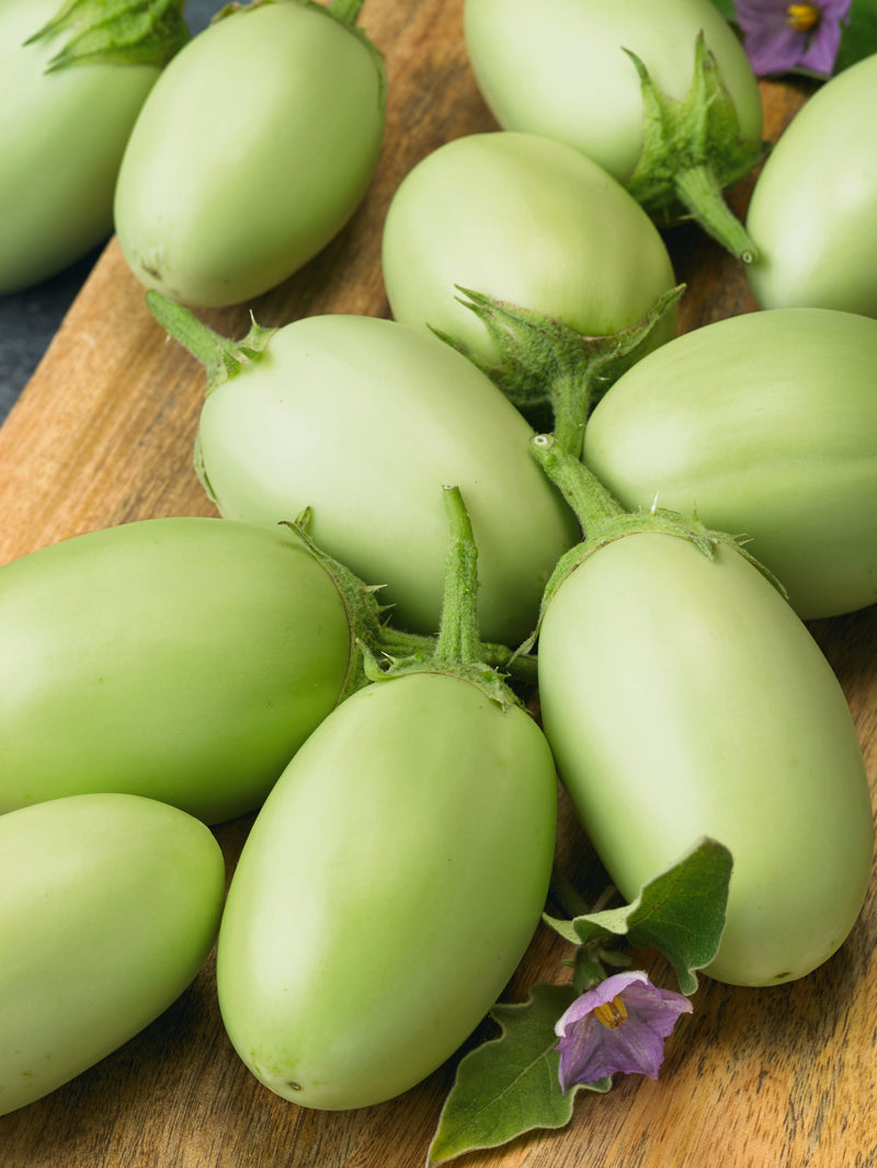 Green Envy Hybrid Eggplant Seeds