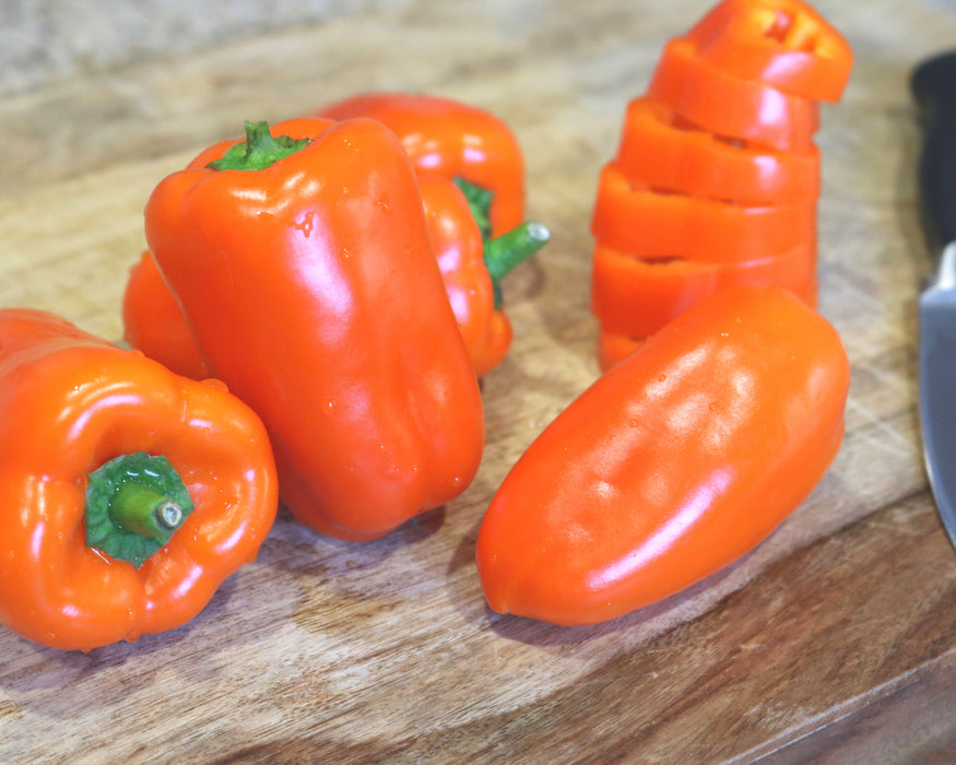 Bulk: Orange Blaze Hybrid Pepper Seeds